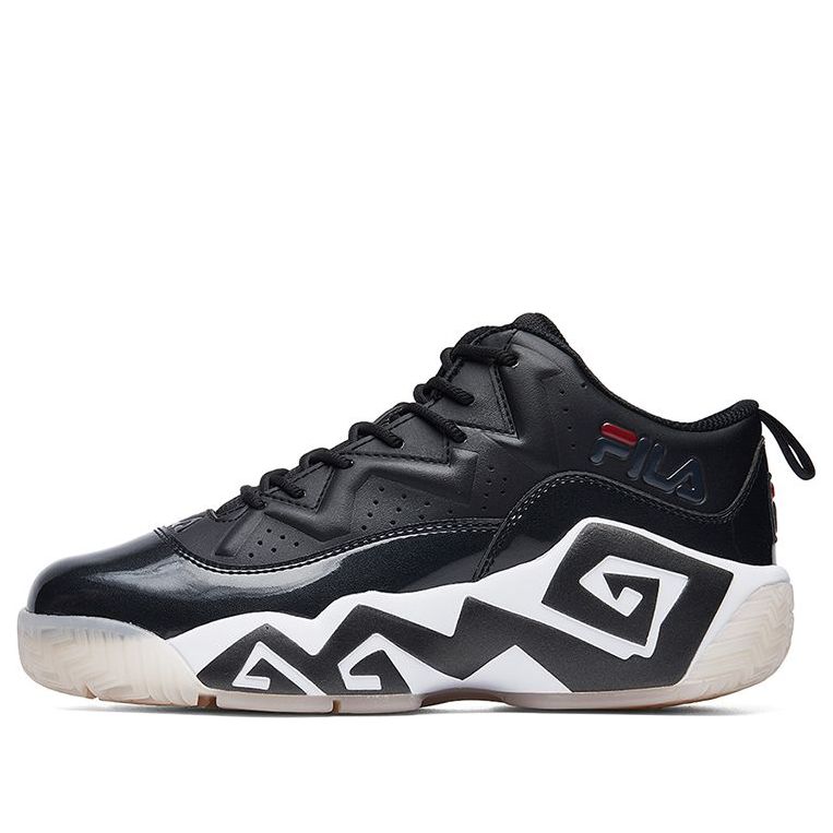 (WMNS) FILA MB1 Mid Basketball Shoes 'Black White' F12W041234FII