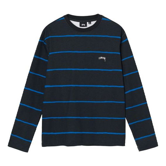 Stussy Unisex SS22 Hand Drawn Strlpr Ls Crew Swea Black 1140286