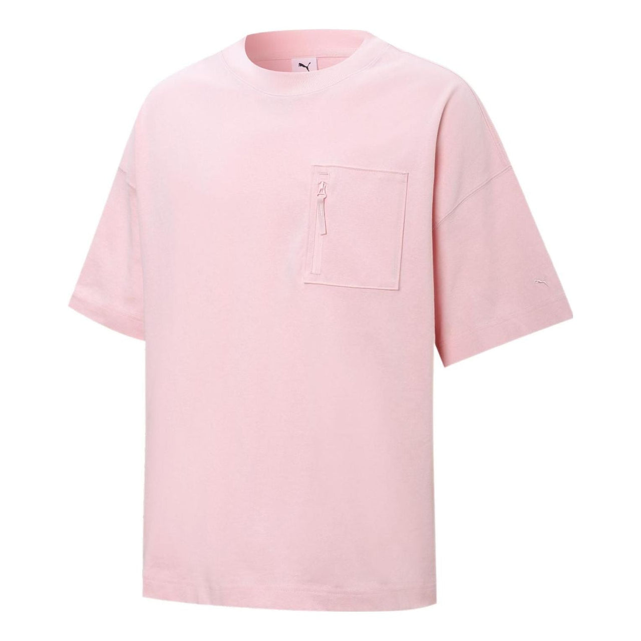 PUMA Logo Pocket T-Shirt 'Pink' 534670-16