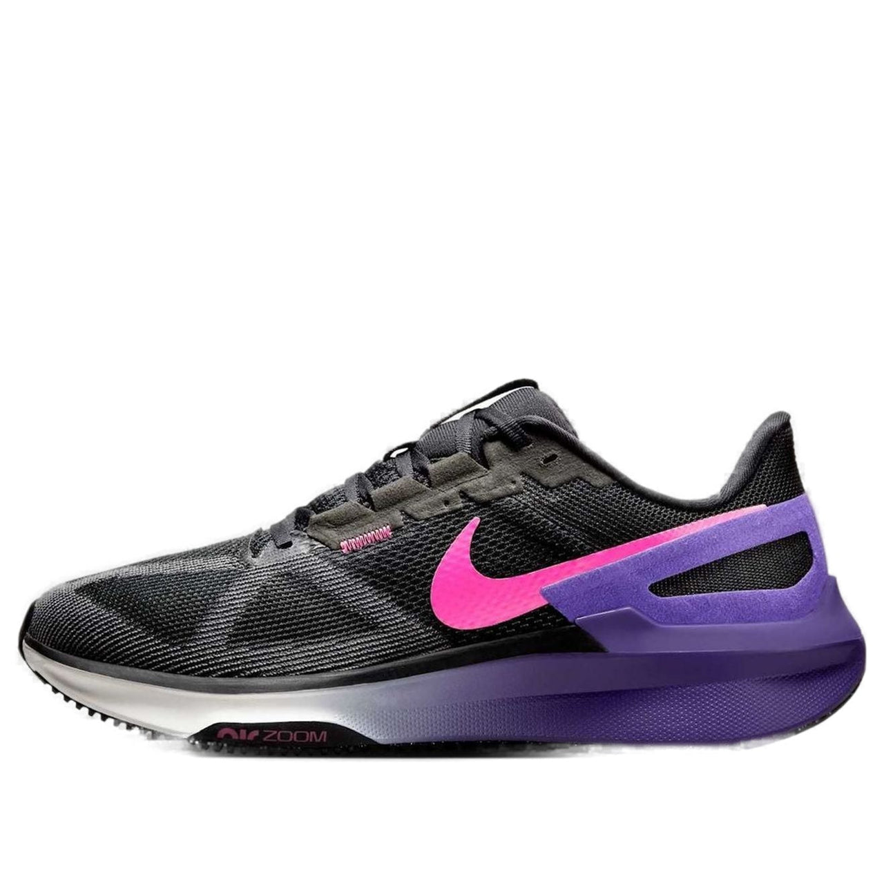 Nike Air Zoom Structure 25 'Black Field Purple Laser Fuchsia' DJ7883-010