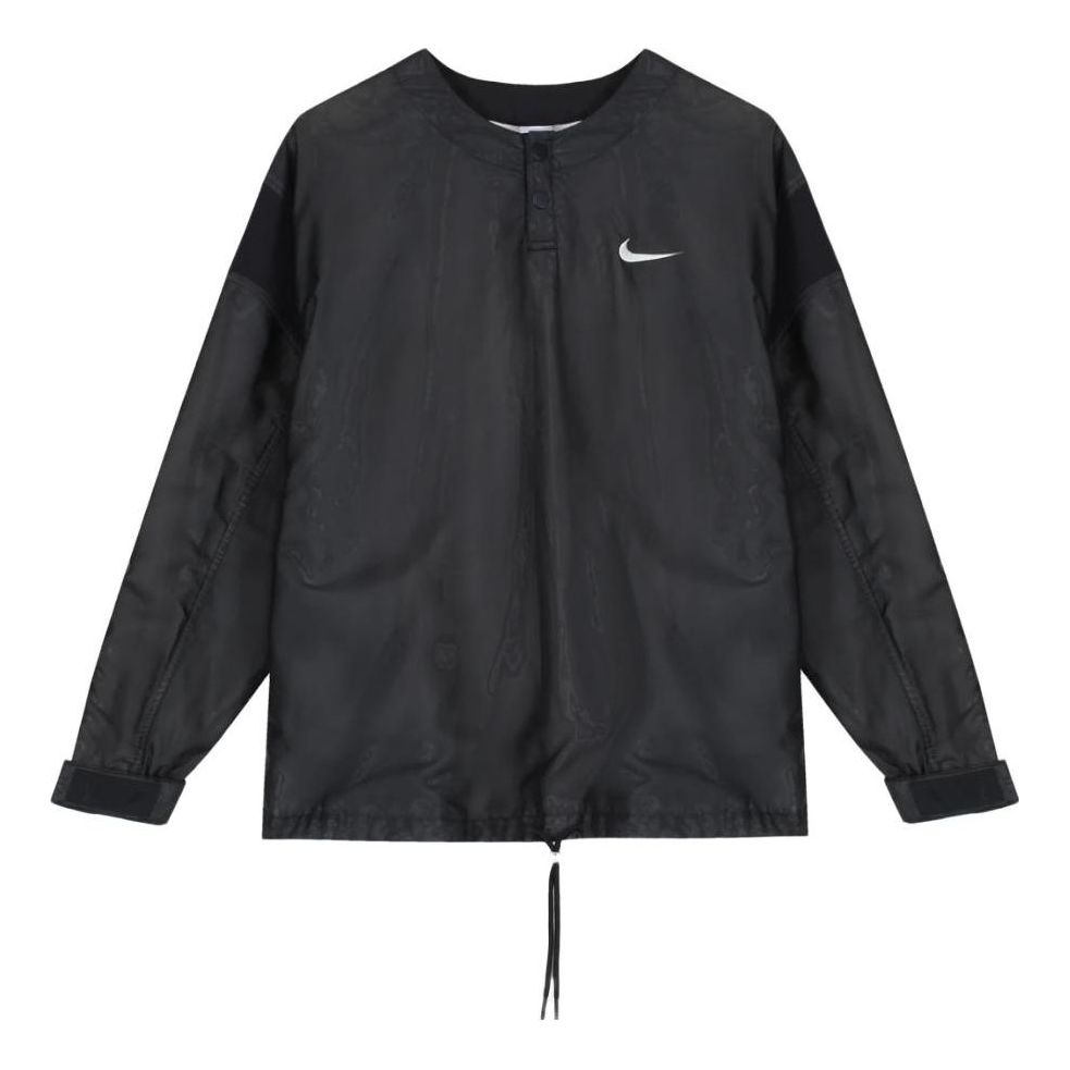 Nike x Fear of God Long-Sleeve Henley Top 'Black light Bone' BV4411-011