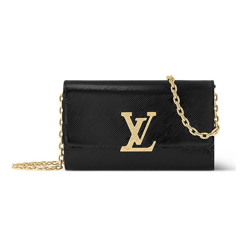 (WMNS) LOUIS VUITTON Pochette Louise Epi Leather Handbag 'Black' M23756