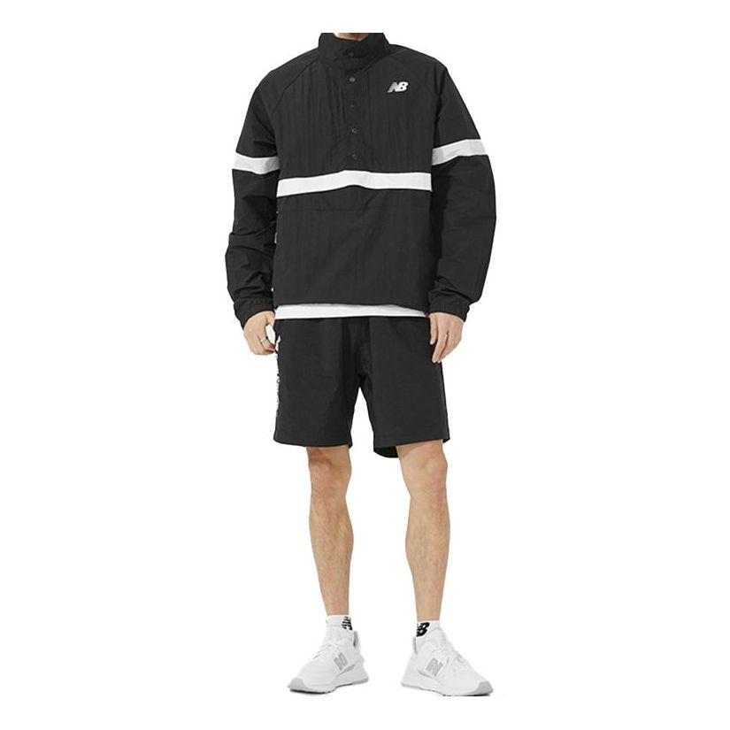 New Balance Men's New Balance Woven Tops Jacket Black MJ01900-BK