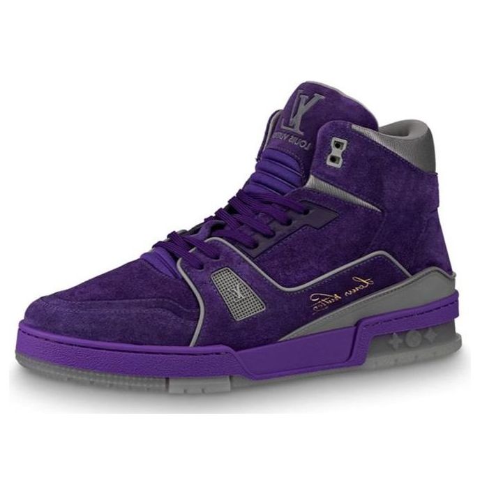 LOUIS VUITTON Trainer Sneakers 'Purple Grey' 1A5DUB
