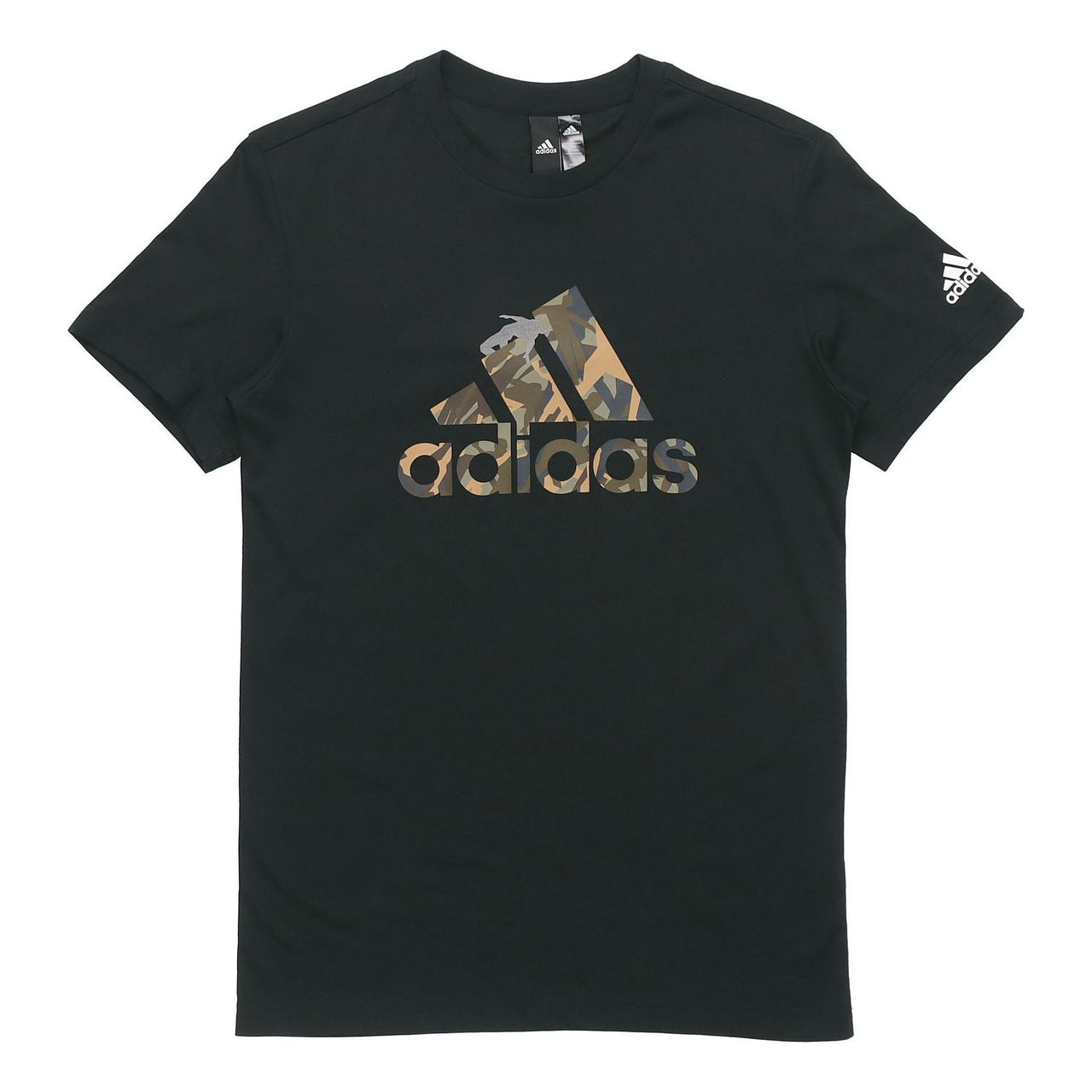 adidas M GFX T BOL INF Camouflage Short Sleeve Black FT2821