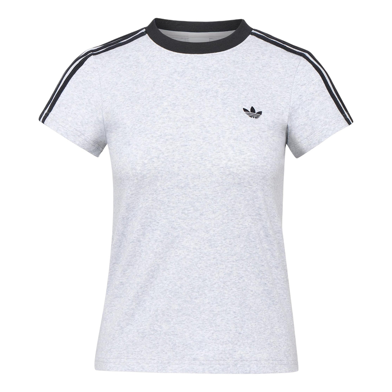 (WMNS) adidas Tailored Cali T-Shirt Asia Sizing 'Light Grey Heather' KT7791