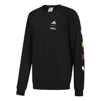 adidas x POKEMON Crossover Printing Sports Training Pullover Black GN2999