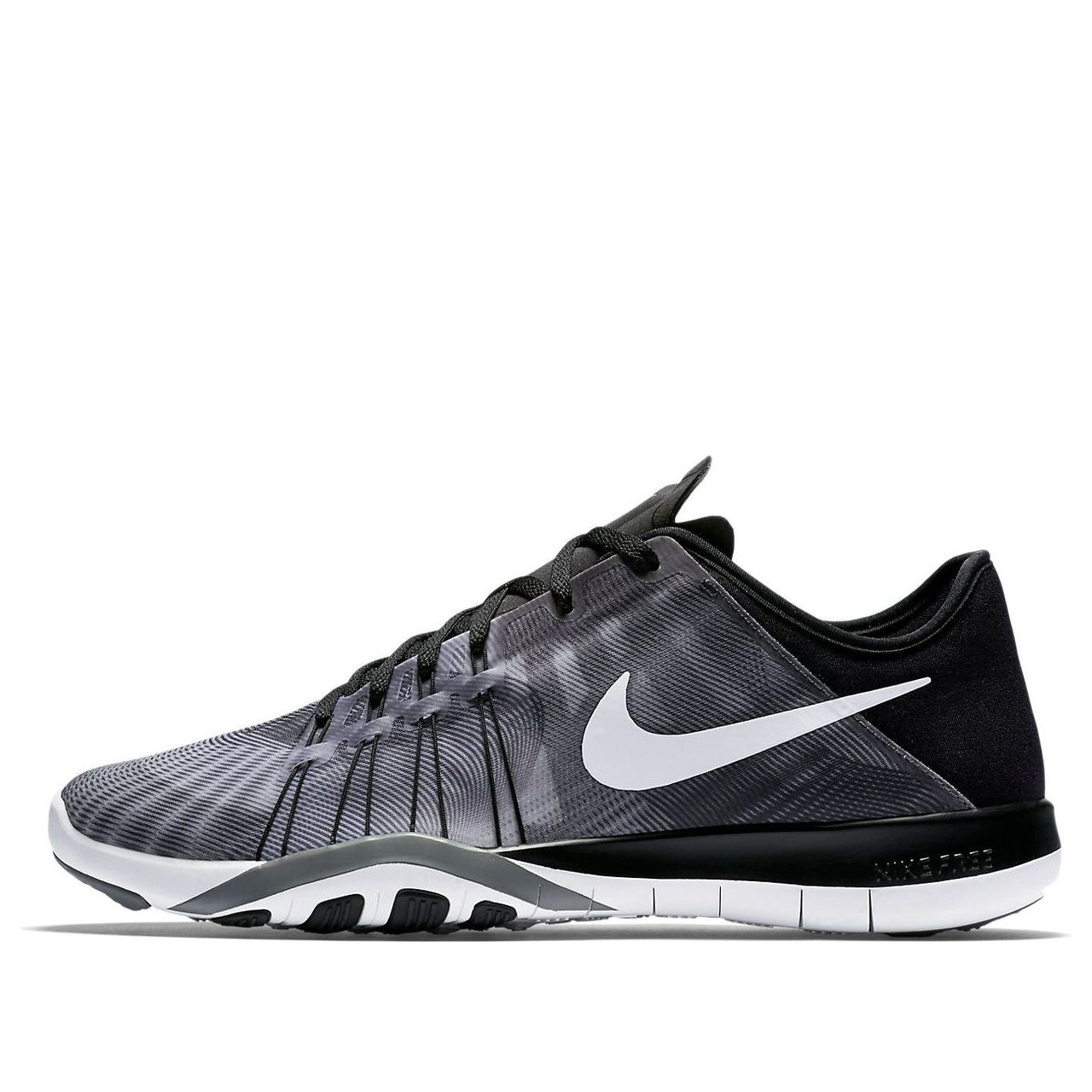 (WMNS) Nike Free TR 6 Print 'Black Cool Grey' 833424-001