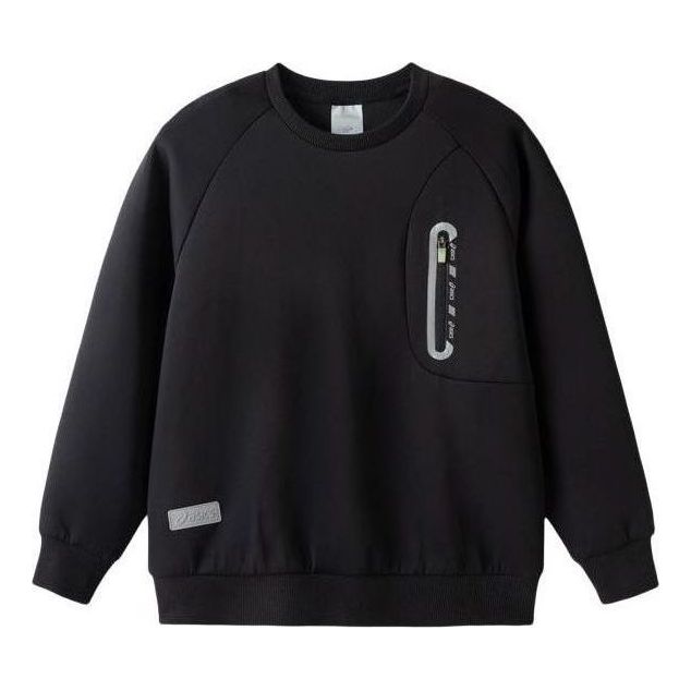 (GS) ASICS Casual Pullover 'Black' 331241215045-001