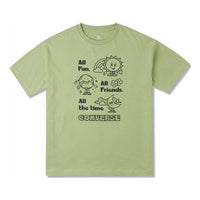 (WMNS) Converse Oversized Fun Graphic T-Shirt 'Vitality Green' 10025885-A01