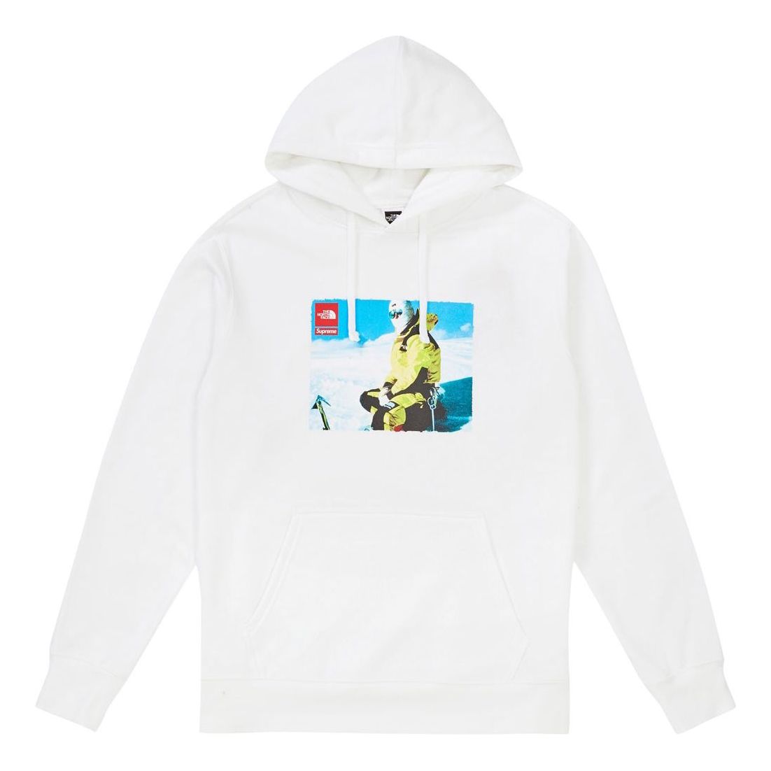 Supreme FW18 x The North Face Photo Hooded Sweatshirt White SUP-FW18-1026