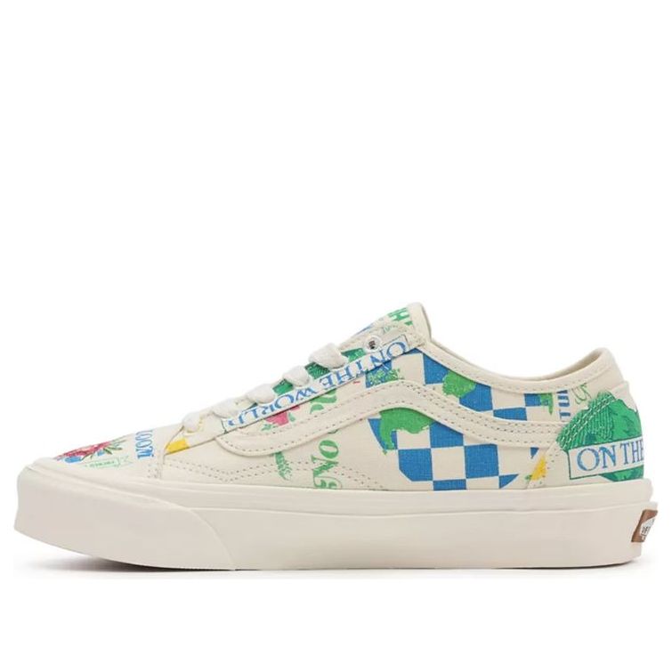 Vans Eco Theory Old Skool 'White Green' VN0A54F4AS1