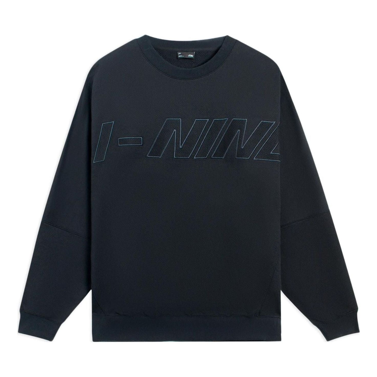 Li-Ning Embroidered Logo Sweatshirt 'Black' AWDS927-3