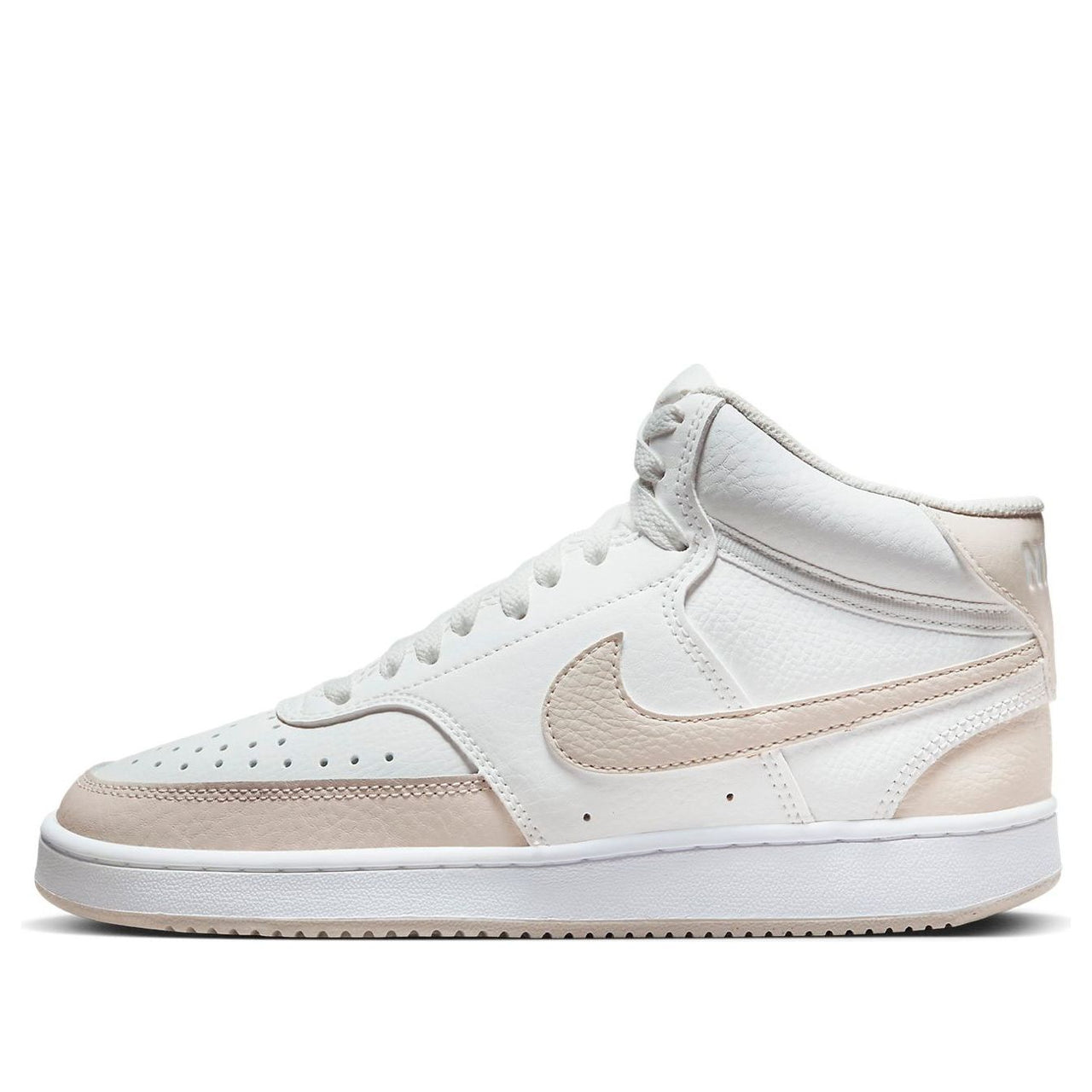 (WMNS) Nike Court Vision Mid 'White Tan' CD5436-106