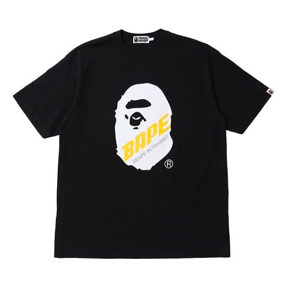 A BATHING APE BAPE BAPE IN TRANSIT T Men's Black 0ZXTEM109088C