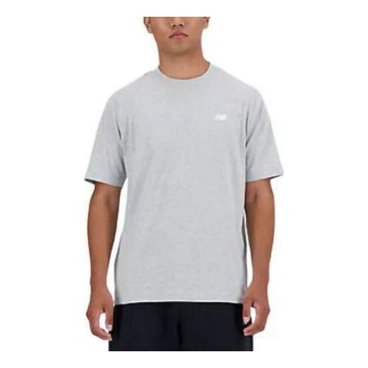 New Balance Sport Essentials Cotton T-Shirt Asia Sizing 'Athletic Grey' MT41509-AG