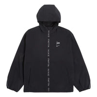 Nike x Patta Running Team Full-Zip Jacket 'Black' FJ3087-010