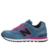 (WMNS) New Balance 574 Series Sneakers 'Blue Rose Red' WL574MBR