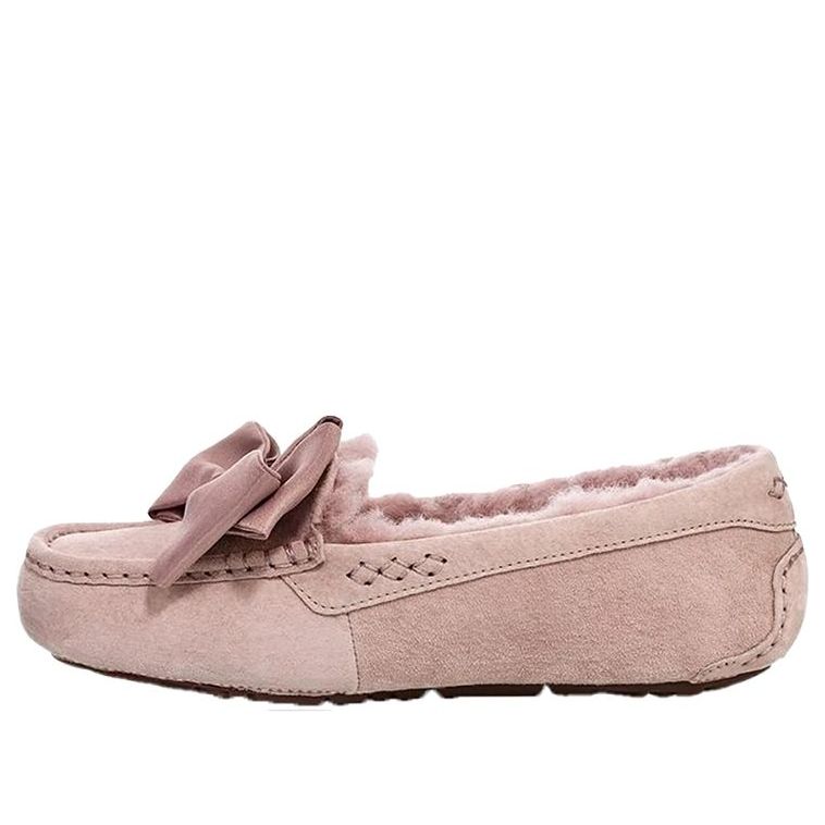 (WMNS) UGG Clara Glam Bow Slip on Pink 1103131-DUS