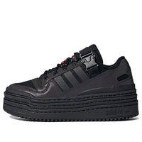 (WMNS) adidas Triple Platforum Low 'Black Iridescent' GY9607
