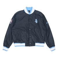 Nike NBA Courtside Los Angeles Lakers Woven Casual Sports baseball uniform Jacket Black CN1441-010
