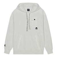 New Balance Men's New Balance Solid Color Casual Hooded Pullover Long Sleeves White AMT13363-IV