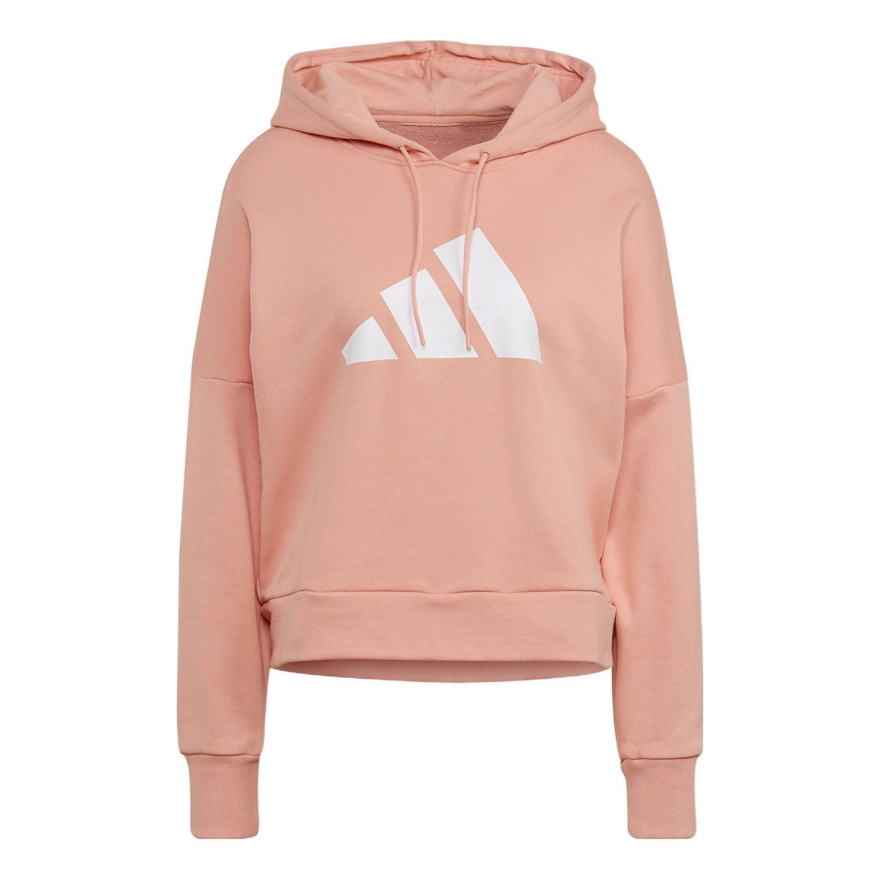 (WMNS) adidas Future Icons Logo Hoodie 'Pink' H24082