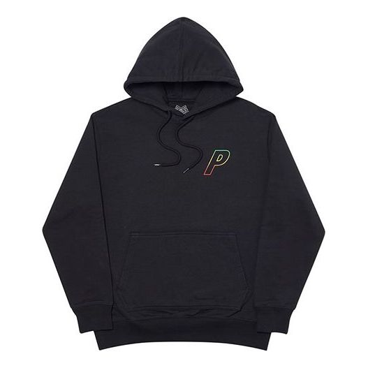 PALACE FW19 Linear triple fade Back Triangle Drawstring Black PAL-FW19-031