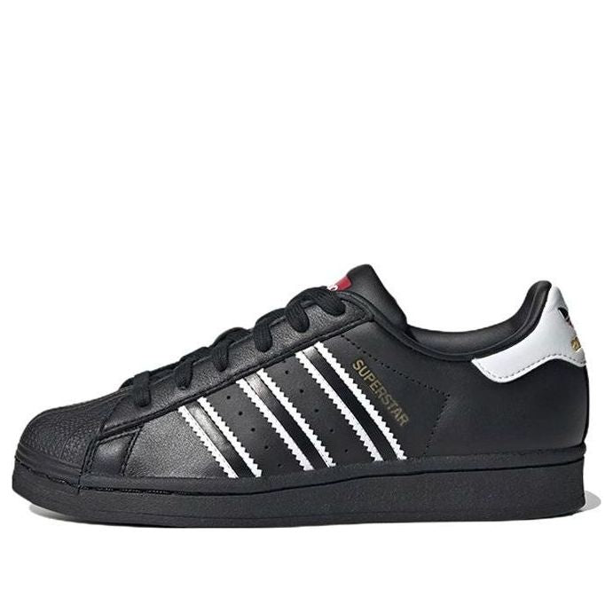 (GS) adidas Originals Superstar Shoes 'Black White' HQ9967