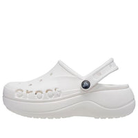 (WMNS) Crocs Classic Baya Platform Slide 'White' 208186-100