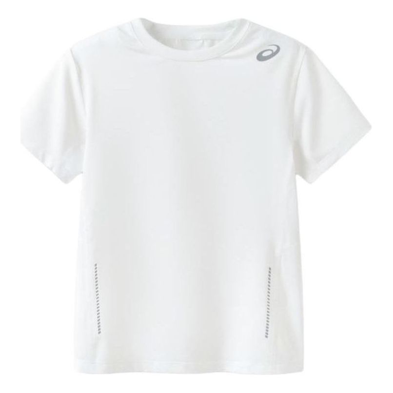 (GS) ASICS Classis T-shirt 'White' 332241173082