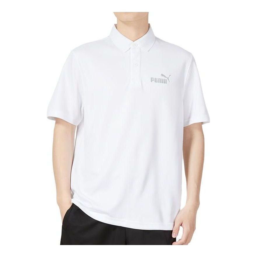 PUMA Essentials Polo Shirt 'White' 671927-02
