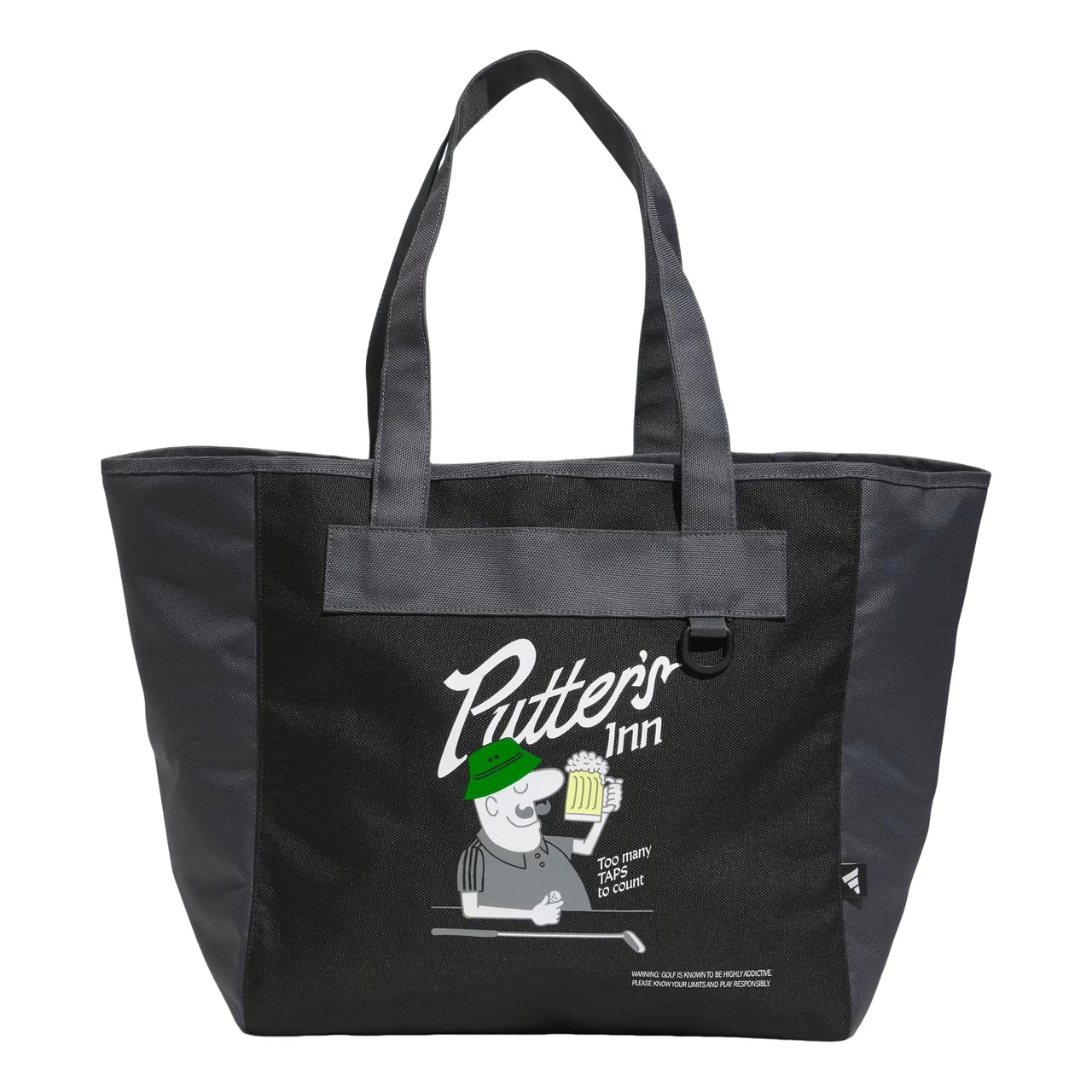 adidas Chip Big Tote Bag 'Black Grey Six' KF9413