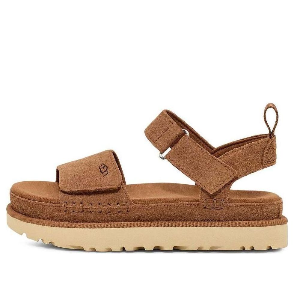 (WMNS) UGG Goldenstar Platform Sandal 'Chestnut' 1136783-CHE
