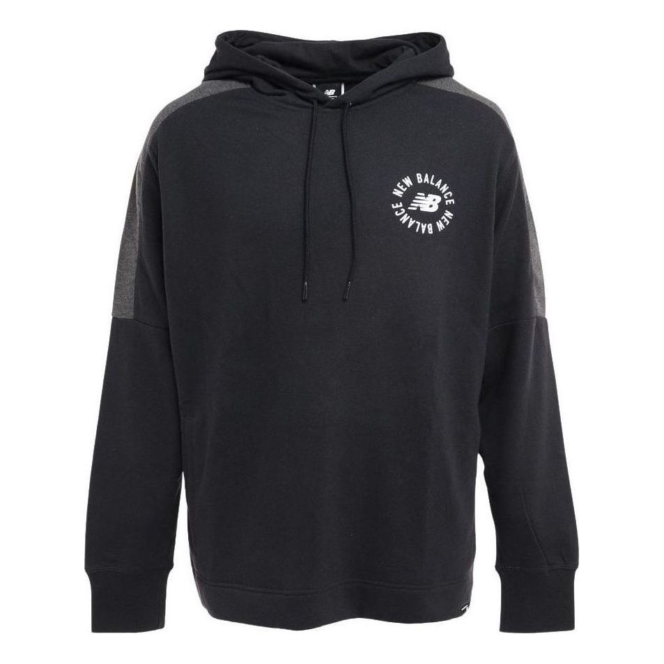 New Balance Sport Seasonal Hoodie Relaxed Fit Asia Sizing 'Black' MT21900-BK