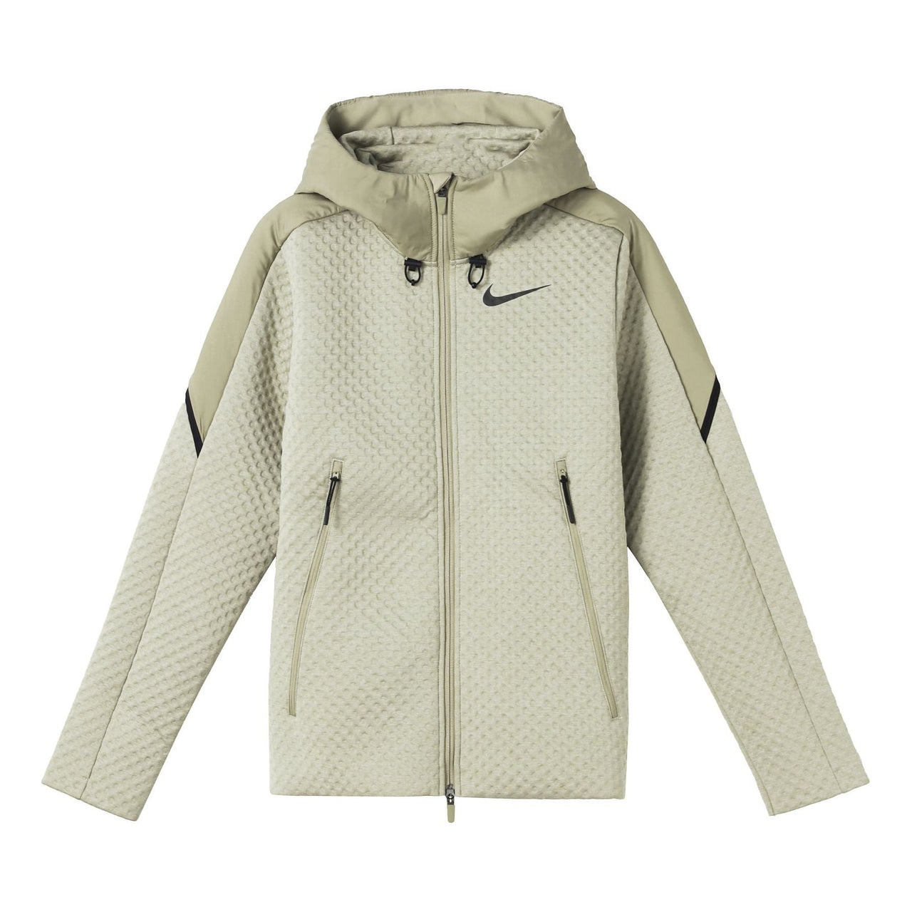 Nike Therma logo Colorblock Casual Training Hooded Jacket Light CU7367-342