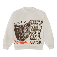 Travis Scott Cactus Jack D.L.T.L.F.R.T. Crewneck 'Natural' CJFN-SS89