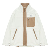 New Balance Contrasting Colors Jacket Couple Style Khaki 6DB4U123-DB