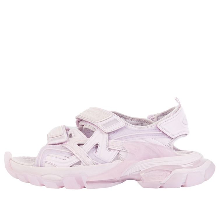 (WMNS) صندل Balenciaga Track Clear Sole باللون الوردي 655948W2CC25000