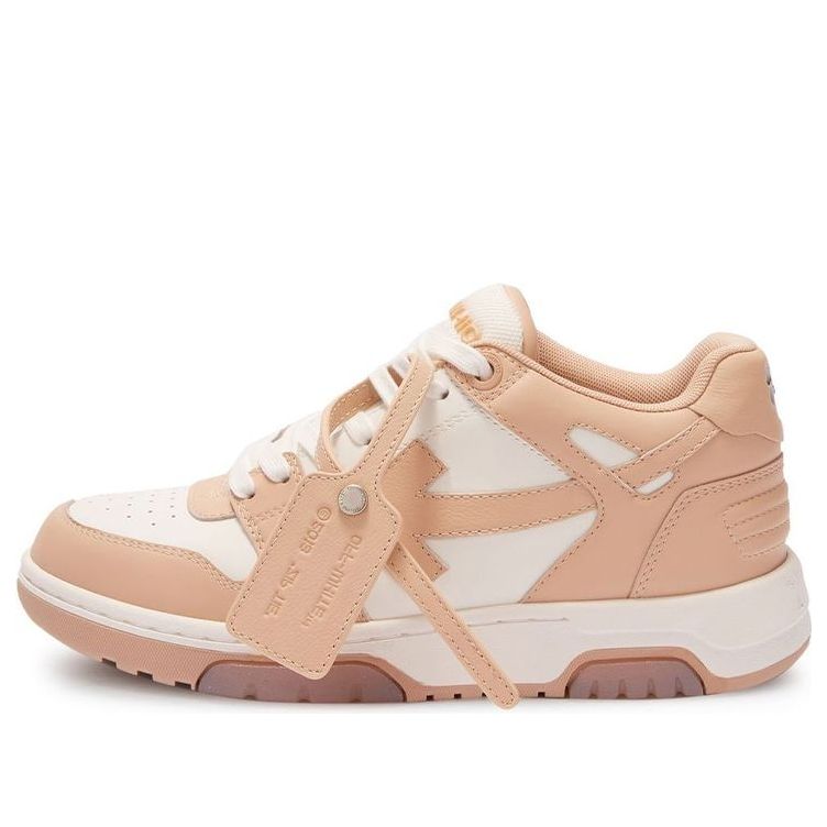 (WMNS) Off-White Out Of Office Low-Top Sneaker 'Tan White' OWIA259F22LEA0010134