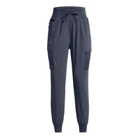 (WMNS) Under Armour Launch Trail Pants 'Teal' 1383359-044