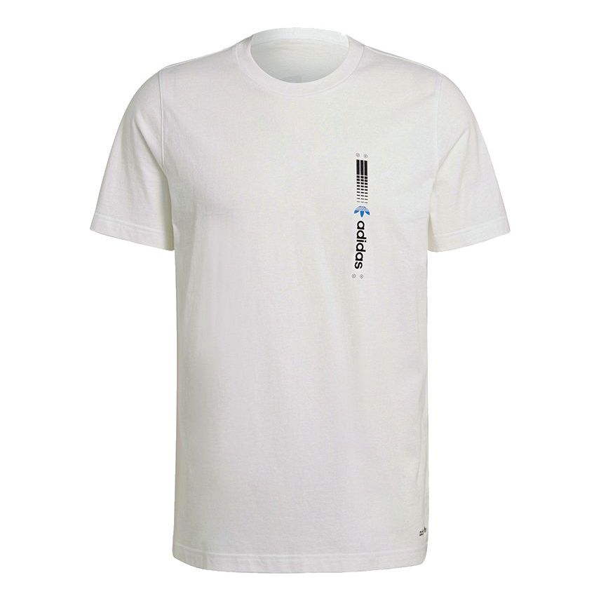 adidas originals Symbol Tee Casual Sports Breathable Short Sleeve White H13524