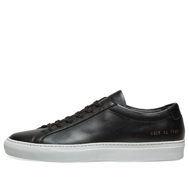 (WMNS) مشاريع شائعة Achilles Low 'Black White Sole' 3805-7547