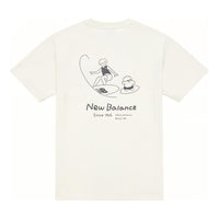New Balance x Tombonia Graphic T-shirt Lifestyle 'White' AMT42336-CIC