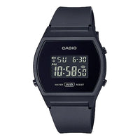 CASIO Sports Waterproof Unisex Mens Black Digital LW-204-1BDF