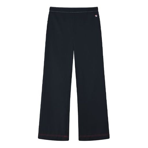 (WMNS) FILA Business Casual Loose Woven Long Pants Blue F11W121804F-NV