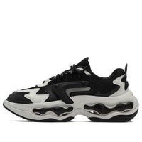 (WMNS) FILA FUSION NEBULA Sneakers 'Black White' T12W331105FBV