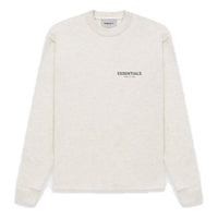 Fear of God Essentials FW21 Long Sleeve T-Shirt White FOG-FW21-157