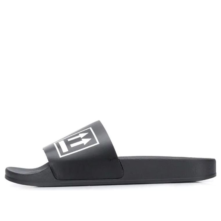 Off-White Sliders 'Double Arrows - Black White' OMIA088E19C220531001