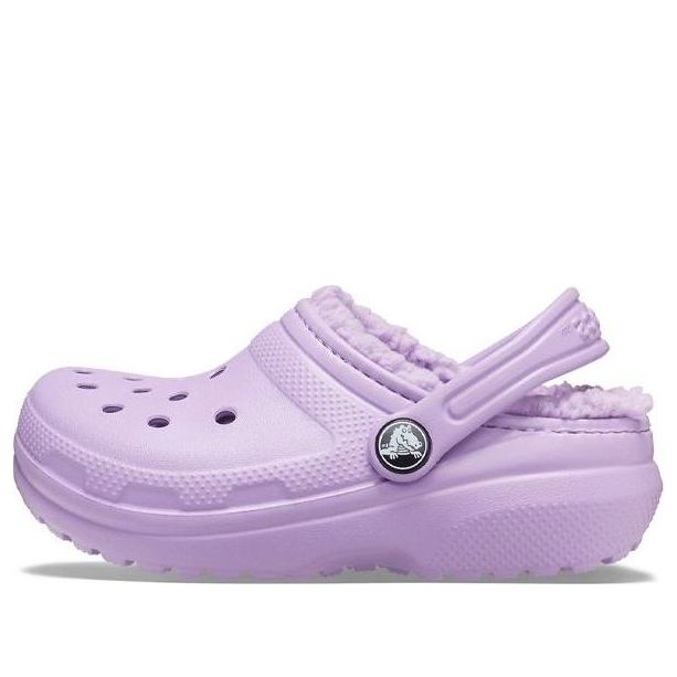 (GS) Crocs Classic Lined Clogs 'Lilac' 203506-5PR